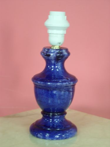 Lampa alabastrowa niebieska 2008/16